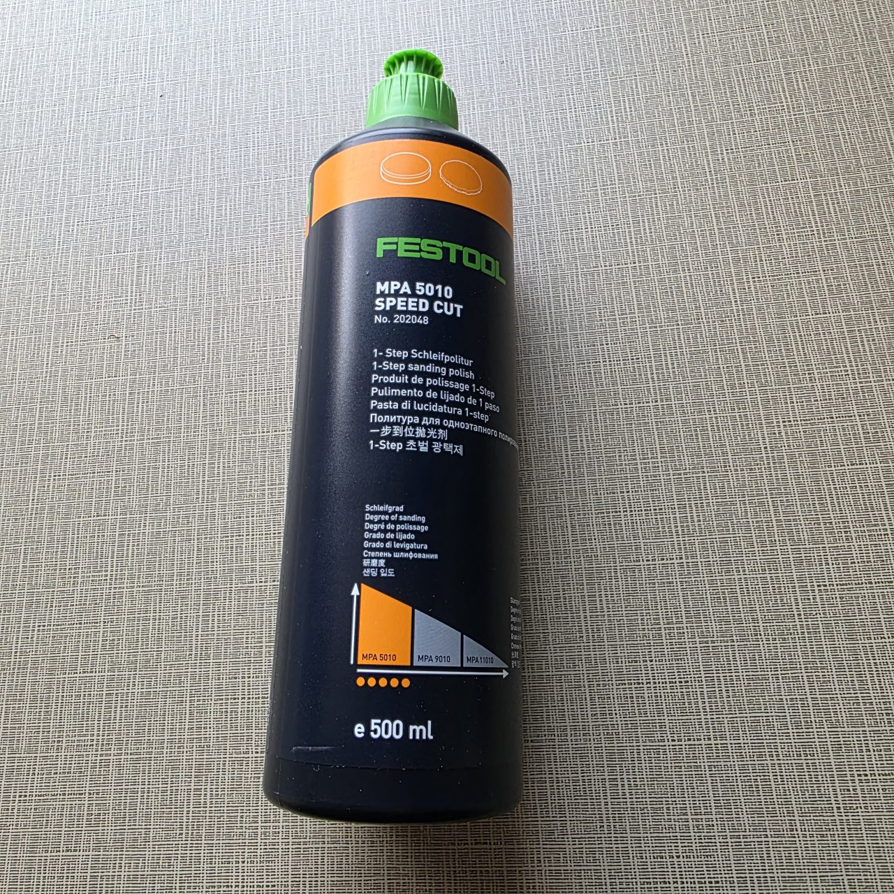 페스툴 (Festool) 1-Step 초벌 광택제 MPA 5010 (500ml)